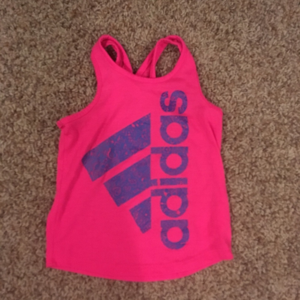 Girls Adidas Racerback Top